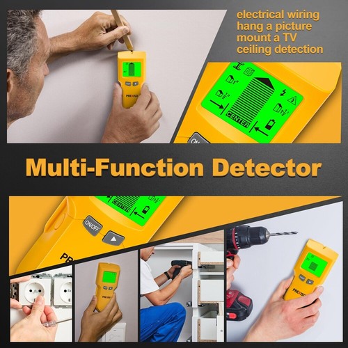 PREXISO Stud Finders Wall Scanner 5-In-1 Wall Stud Finders Scanner Stud Detector - Picture 7 of 7