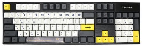Varmilo VA108M Chicken Dinner Dye Sub PBT Mechanical Keyboard - Cherry MX Brown - Picture 2 of 11