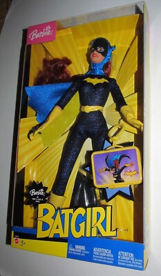 DC Batgirl Barbie Collector Doll Pink Label DC-B5835 Mattel New Sealed 2003 RARE