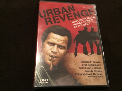 Urban Revenge 3 Disc Set DVD Morgan Freeman Fred Williamson Exploitation 15 Film