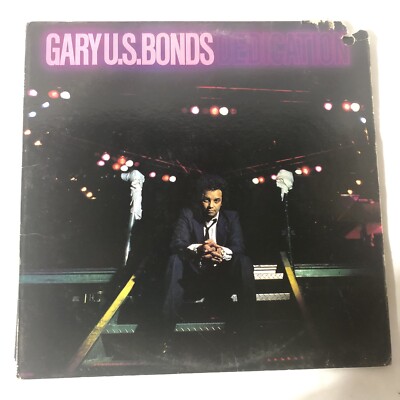 Gary U.S. Bonds Dedication EMI America Vinyl Lp 1981 Record Album
