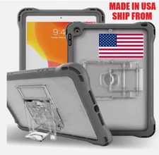For iPad 10.2" 7th/8th/9th Gen Case Shockproof Heavy Duty Cover+Screen Protector