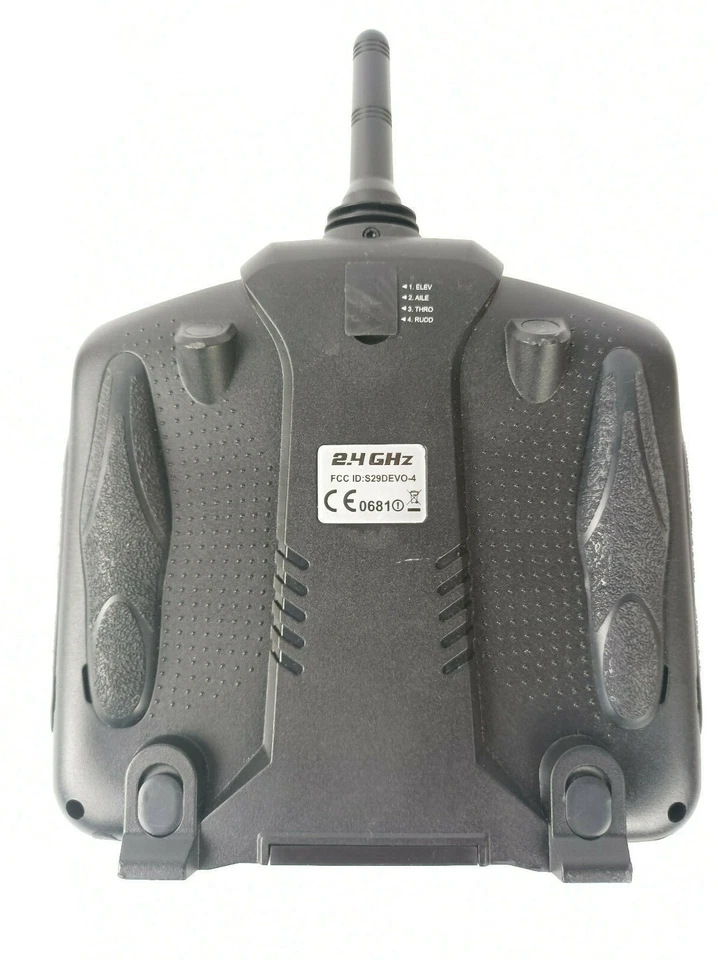 Remote Radio Control Devention Devo 4 2.4Ghz S29DEVO-4 0681 Remote - Image 2 of 2