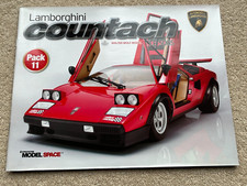 Pack 11 magazine Deagostini Lamborghini Countach Walter Wolf Model LP500S