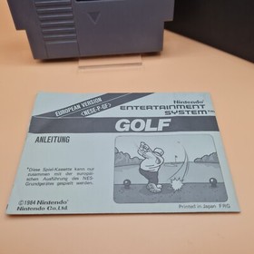 Nintendo NES | GOLF | BIENENGR&Auml;BER | OVP | mit Anleitung