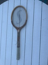 Vintage Spalding Impact 330 Tennis Racket Pancho Gonzales wooden wood 4.5" M