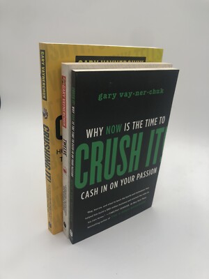 Gary Vaynerchuk 3 Books Combo Set (Crush It, Crushing It, Twelve and a Half) NEW