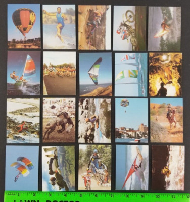 Vintage 1980's Spectacular Sports Complete Card Set (1-20)