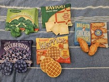 MELISSA  DOUG - STORE  SERVE FROZEN FOOD SET - 16 PC SET - RARE