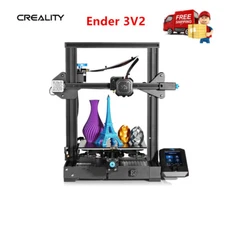 Used Creality Ender 3 V2 3D Printer Silent Motherboard and MeanWell Power Supply