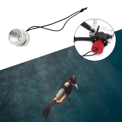 Scuba Diving Staubkappe Scuba Diving Din Flaschenventilabdeckung mit Seil