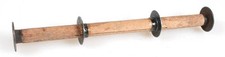 KODAK WOODEN TAKE UP SPOOL 3 SLOTS  7-1/4 INCHES LONG