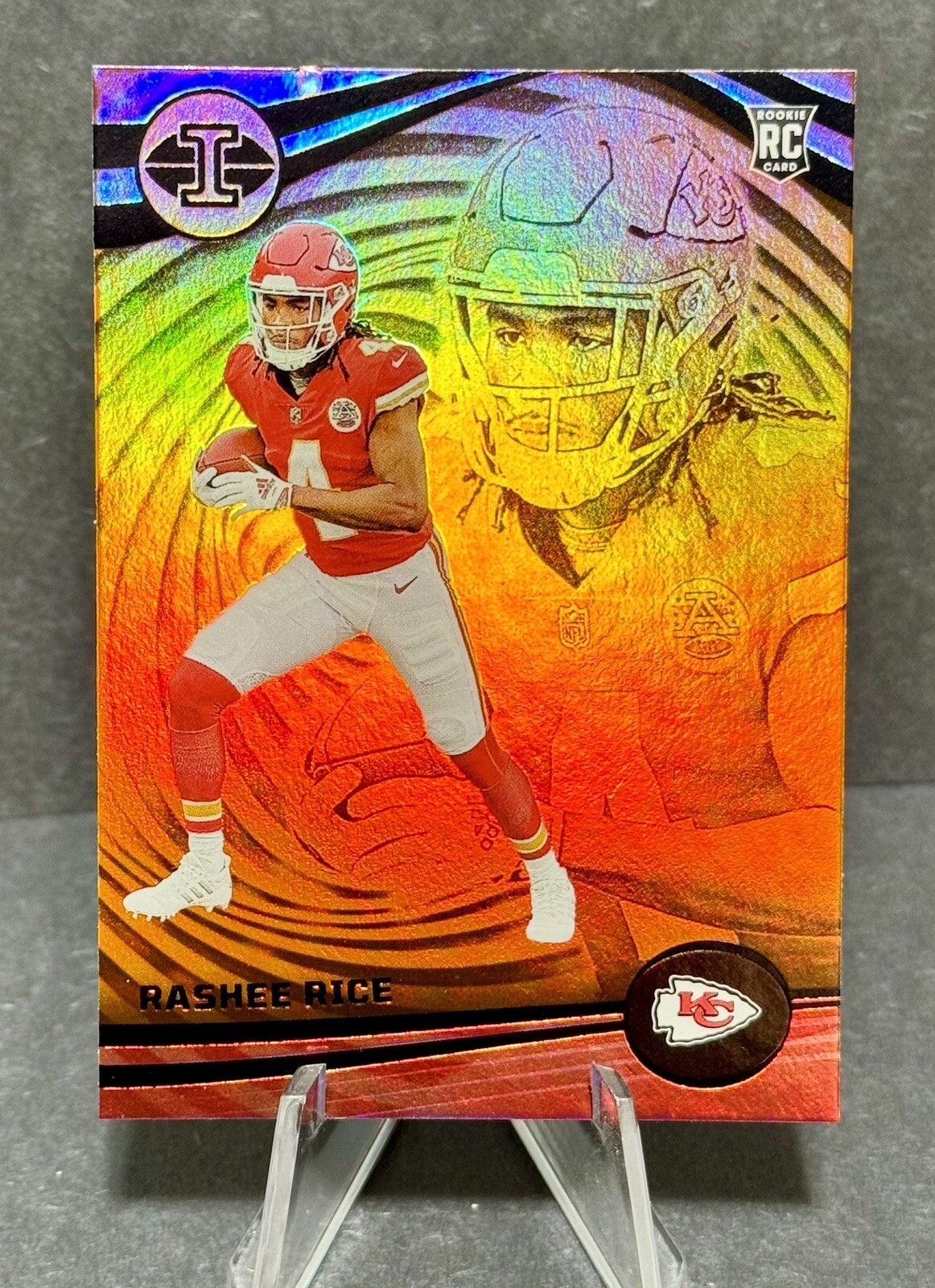 Rashee Rice 2023 Donruss Pink Optic Preview Rated Rookie Kansas City Chiefs #350