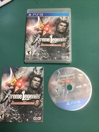 Dynasty Warriors 8: Xtreme Legends (Sony PlayStation 3, 2014) Complete In Box