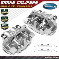 2x Front Brake Caliper with Bracket for Volvo XC90 I 275 2010-2014 36002411