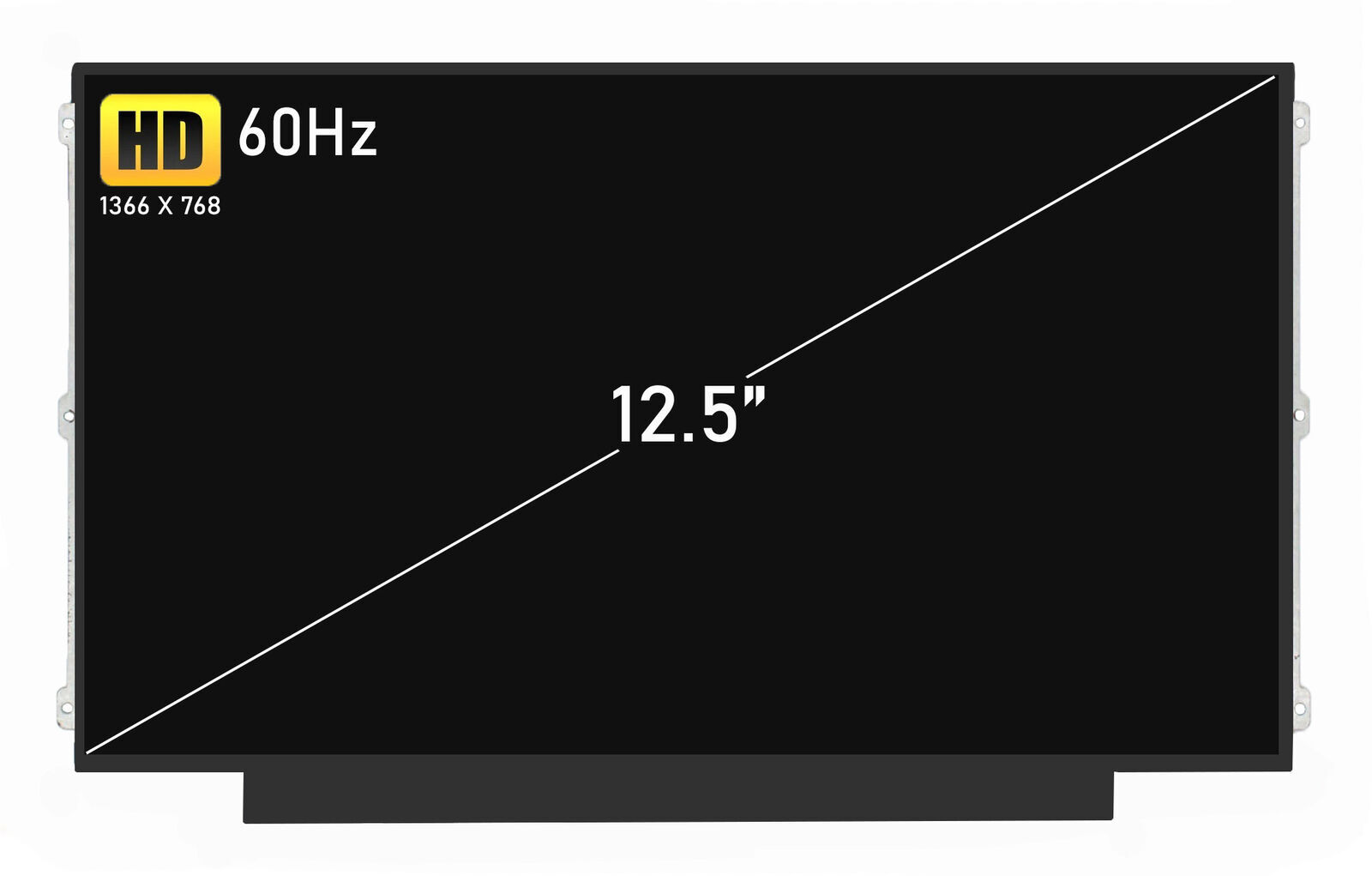 12.5" SCREEN FOR LENOVO THINKPAD X230 TABLET 34382PU HD LED LCD 40PINS