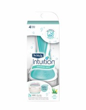 Schick Intuition Sensitive Care Razor  2 Cartridges