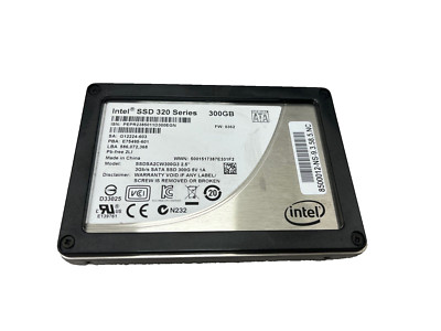 Intel SSD 320 Series 300GB SATA 3Gb/s 2,5'' SSD Solid State Drive SSDSA2CW300G3