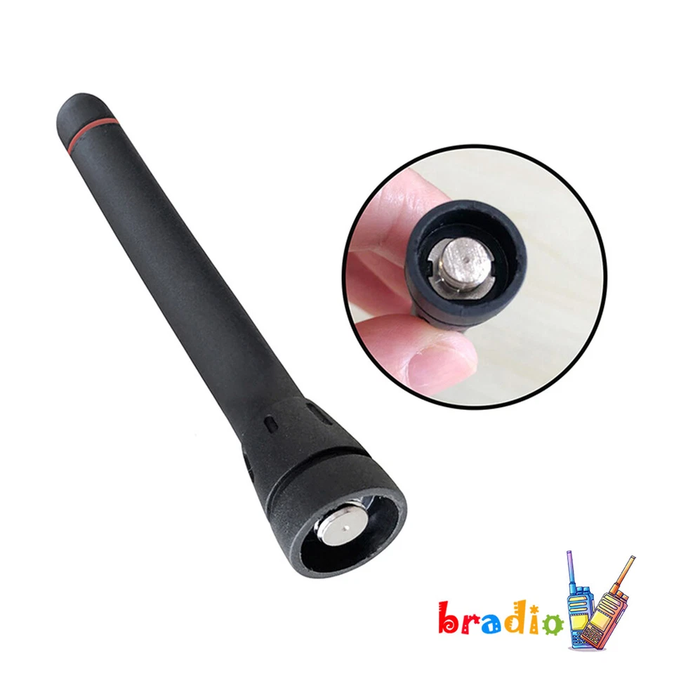 Antena 5x FA-SC73US UHF para rádio IC-F4 F24 F25 F26 F43 F44 F4011 F4101 F4021 - Imagem 3 de 4