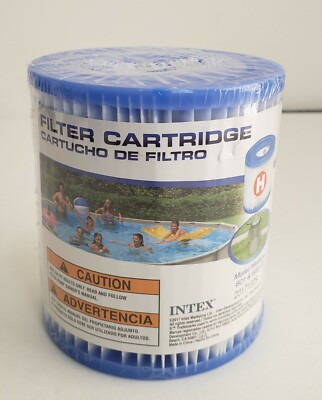 Intex 29007E Model H 601& 602/G Type Filter Cartridge for Swimming Pools Sealed 