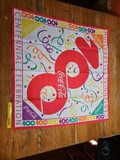 Coca-Cola 100th Anniversary Centennial Celebration Scarf