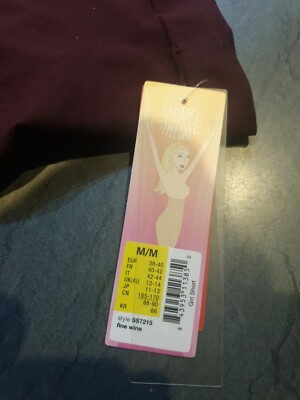 Spanx SS7215 Shape My Day Girl Short, Fine Wine Size M UK 12-14