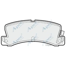 Brake Pads Set For Toyota Corolla E9 1.6 GTI Rear Apec Red 0446612010 0446612030