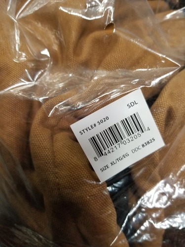 DRI DUCK Cheyenne Boulder Cloth Hooded Jacket w Tricot Quilt Lining - 5020 Sz XL - Picture 9 of 9