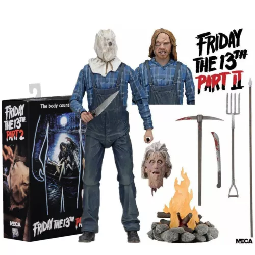 NECA Friday The 13th Part 2 Jason Voorhees 7″ Action Figure Halloween Toy Gift - Picture 2 of 11