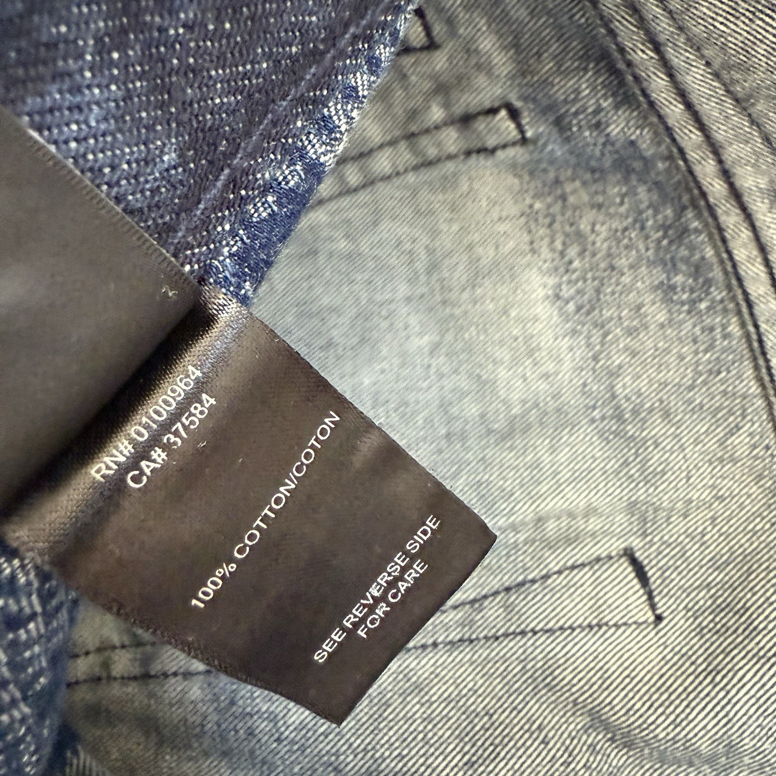 PRPS Distressed Boro Sashiko Patchwork Faded Deni… - image 6