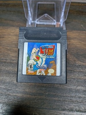 Earthworm Jim: Menace 2 the Galaxy (Nintendo Game Boy Color, 1999) Tested 