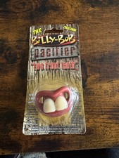 Billy-Bob FunnyBaby Toddler Orthodontic Pacifiers Two Front Teeth NEW