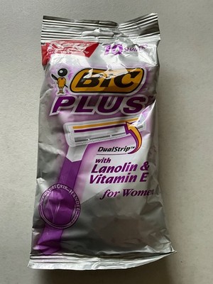 BIC PLUS womens Disposable Razor - 10 Count vintage 1998 sealed new