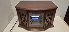 Innovative Technology ITRR-501 Wooden Music Center Record, CD, Cassette, Radio 