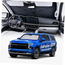 Tahoe Yukon Sun Shade 2026 Upgraded Windshield Sun Shade