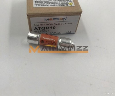 10PC   Midget Time-Delay Class CC Fuse ATQR10 (ATQR 10) 10Amp 600V *pt