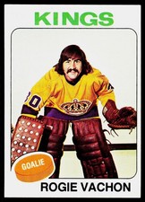 Rogie Vachon, 1975-76 Topps, #160, Los Angeles Kings,