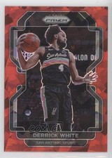 2021-22 Panini Prizm Red Ice Prizm Derrick White #19 04gw