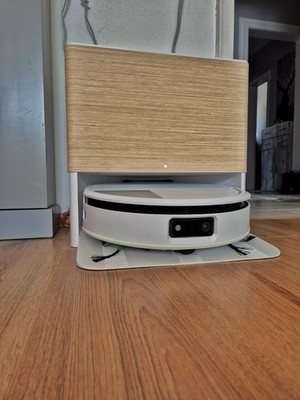 iRobot Roomba Staubsaugerroboter mit Absaugstation, HEPA, Beutel, weiß
