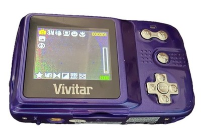 Vivitar ViviCam 7022 7.1MP Digital Camera - Grape (TESTED AND