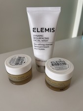Elemis Dynamic Resurfacing Facial Wash 30ml & Pro-Collagen Cleansing Balm 10g X2
