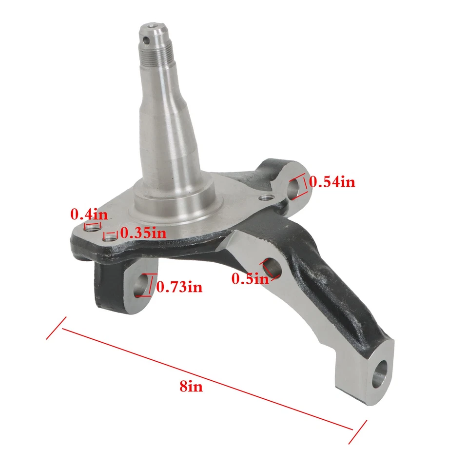 Husillos de culata de 1 pieza de acero forjado LABLT (L+R) para Ford Mustang Ii Pinto 73-80 Foto 2 de 4