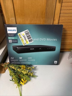 PHILIPS BDP1502 NEW HDMI BLU-RAY PLAYER W/REMOTE