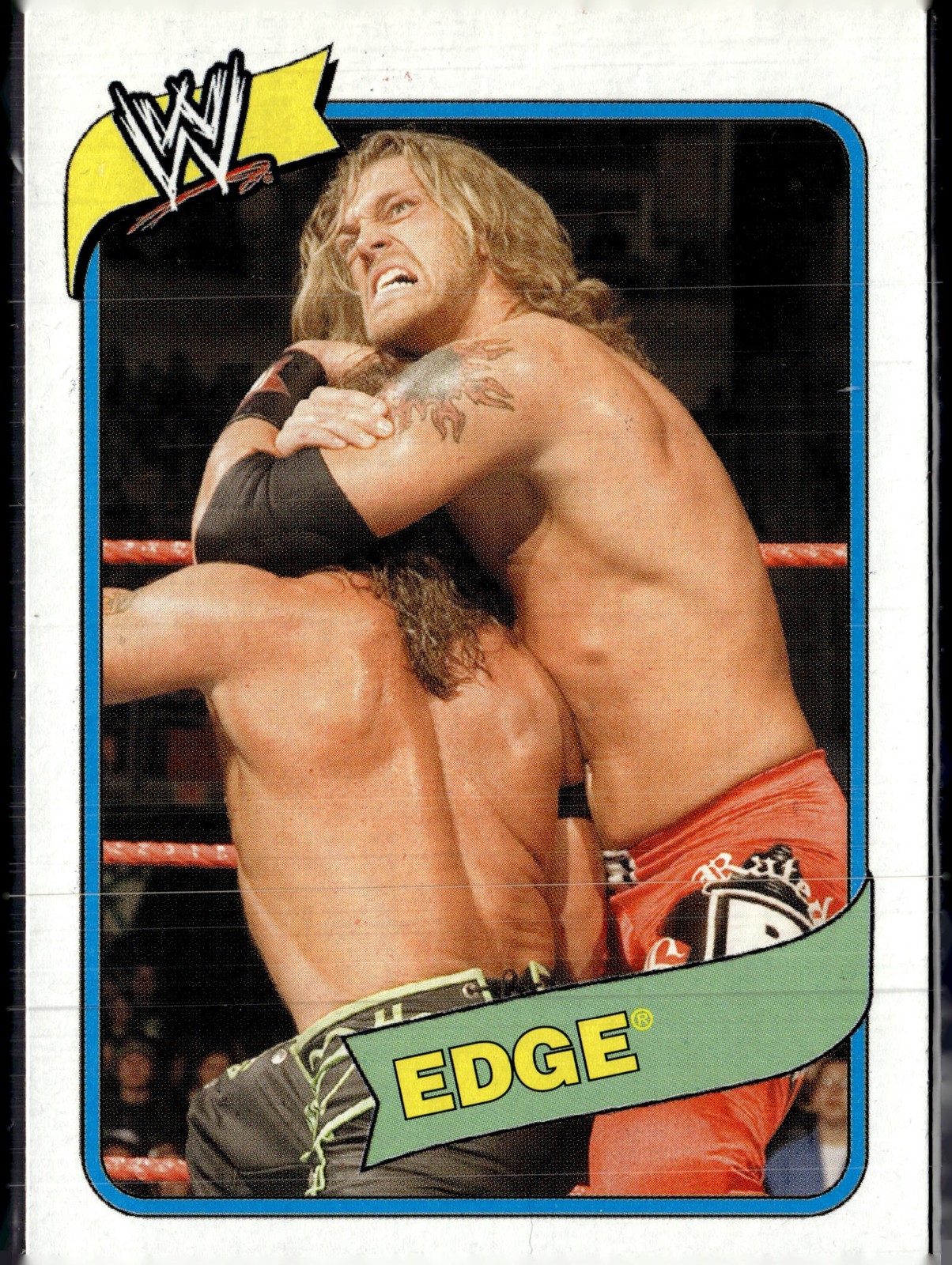2007 Topps Heritage III WWE #7 Edge