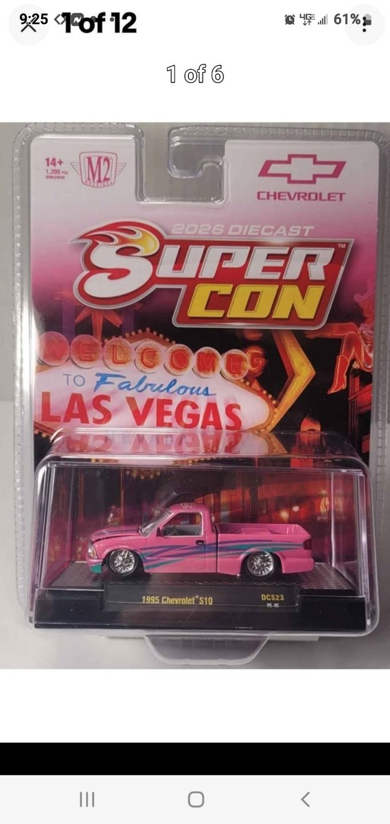 Las Vegas Super Convention 2026 M2 Chevrolet S10 Lowrider Pink | eBay