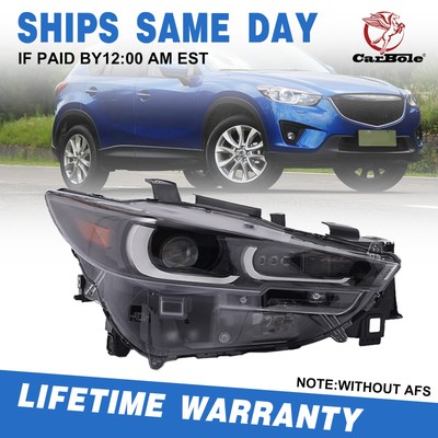 Full LED Passenger Side Headlight For 2022 2023 2024 Mazda CX5 CX-5 Non AFS