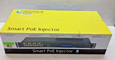 Digital Loggers Smart PoE Injector 8 Port Injector  (POE4821843) Injector 48V
