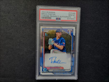 2024 Bowman #CPABP Brock Porter Chrome Autograph Rookie Baseball Card PSA 10 GEM
