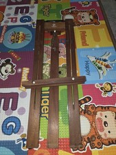 Vintage Wood Grumbacher No. 233 Easel Foldable With Handle For Parts