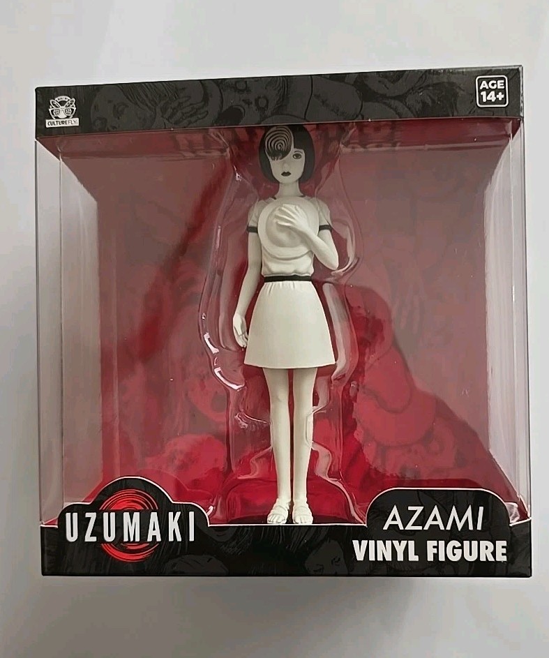 NUEVO Junji Ito Uzumaki Azami 4.5"x1.5"" Figura Vinilo CultureFly Horror Manga 2025